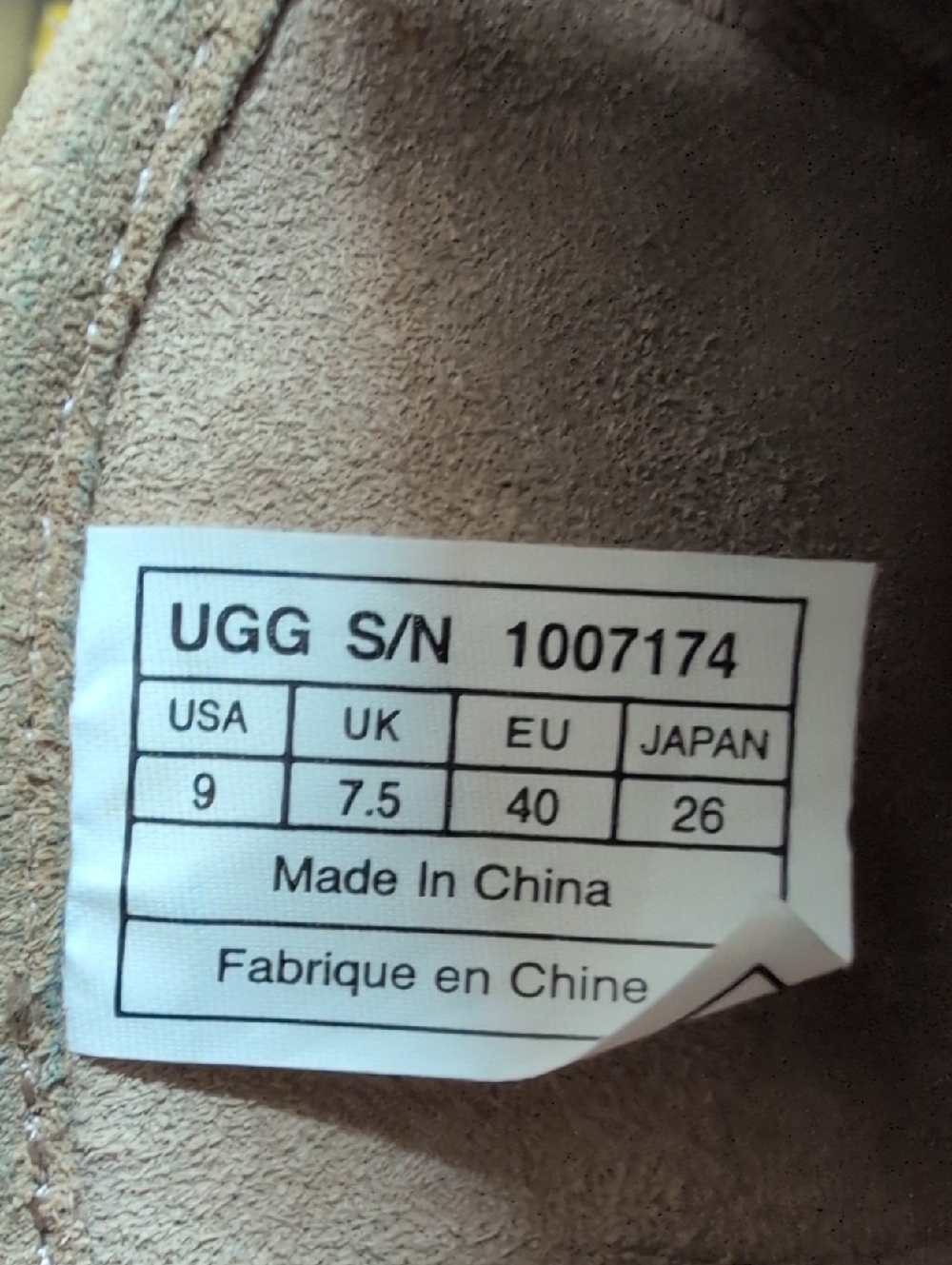 UGG Rioni western inspired mid calf suede boots women's size 9 EU 40 - Picture 14 of 14